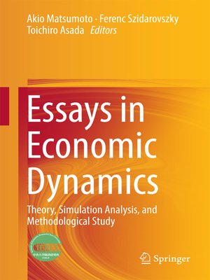 cover image of Essays in Economic Dynamics